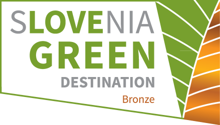 Logotip Bronasti znak zelene sheme slovenskega turizma - Slovenia Green Destination Bronze